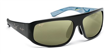 Maui Jim Guy Harvey Grander Sunglasses - Smoke Grey / Maui HT Polarized