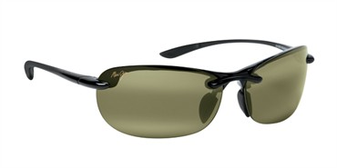 Maui Jim Hanalei Sunglasses - Gloss Black / Maui HT Polarized