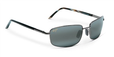 Maui Jim Harbor Sunglasses - Gunmetal / Grey Polarized