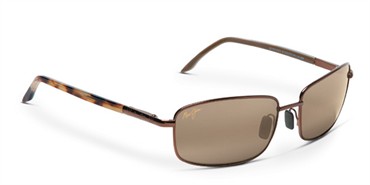 Maui Jim Harbor Sunglasses - Matte Bronze / HCL Bronze Polarized