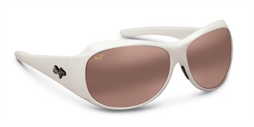 Maui Jim Lehua Sunglasses - White Pearl / Maui Rose Polarized