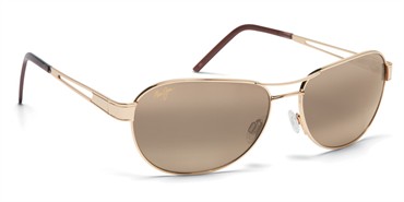 Maui Jim Mahina Sunglasses - Gold / HCL Bronze Polarized