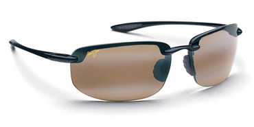 Maui Jim Ho’okipa Sunglasses - Gloss Black / HCL Bronze Polarized