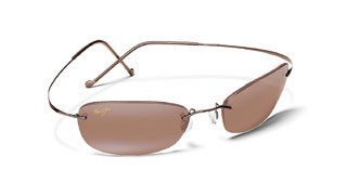 Maui Jim Wailea Sunglasses - Metallic Gloss Copper / Maui Rose Polarized