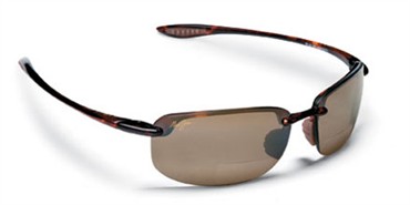 Maui Jim Ho'okipa Readers Sunglasses - Tortoise / HCL Bronze Polarized +2.50 D