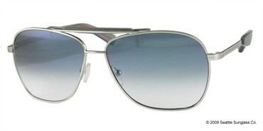 Mosley Tribes Becker Sunglasses - Silver / Chrome Sapphire Photochromic