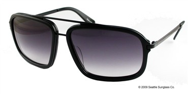 Mosley Tribes Bromley Sunglasses - Black with Black / Grey Gradient