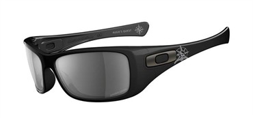 Oakley Augie's Quest Hijinx Sunglasses - Polished Black / Black Iridium