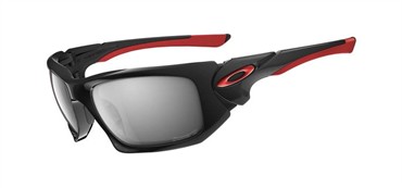 Oakley Asian Fit Ducati Scalpel Sunglasses - Polished Black / Black Iridium