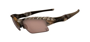 Oakley King's Camo Flak Jacket XLJ Sunglasses - Woodland Camo / VR28 Black Iridium