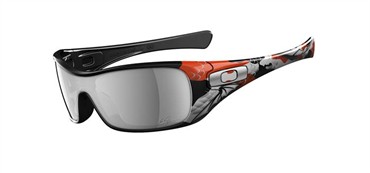 Oakley Ernesto Fonseca Antix Sunglasses - Polished Black / Black Iridium