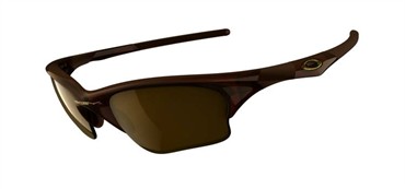 Oakley Asian Fit Half Jacket XLJ Sunglasses - Rootbeer / Gold Iridium