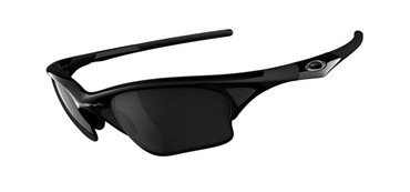 Oakley Asian Fit Half Jacket XLJ Sunglasses - Jet Black / Black Iridium