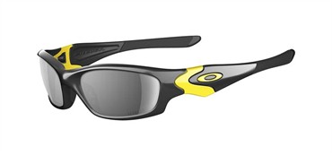 Oakley Livestrong Straight Jacket Sunglasses - Polished Black with Yellow / Black Iridium