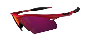 Oakley M Frame Hybrid Sunglasses - Crystal Red / Positive Red Iridium