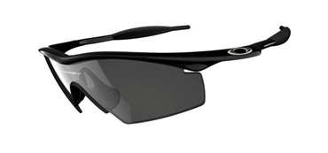 Oakley M Frame Strike Sunglasses - Jet Black / Black Iridium