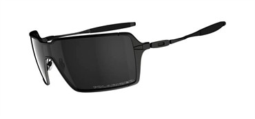 Oakley Probation Sunglasses - Matte Black / Black Iridium Polarized