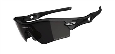 Oakley Radar Path Sunglasses - Metallic Black / OO Black Iridium Polarized