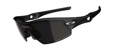 Oakley Radar Pitch Sunglasses - Metallic Black / OO Black Iridium Polarized