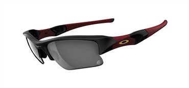 Oakley USC Trojans Flak Jacket XLJ Sunglasses - Black Iridium