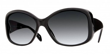 Oliver Peoples De La C Sunglasses - Black / Grey Gradient