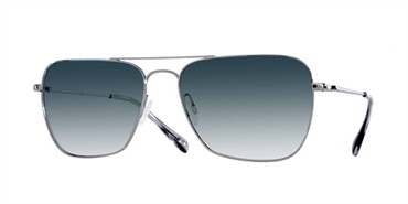 Oliver Peoples Patten Sunglasses - Steel / Chrome Sapphire Photochromic