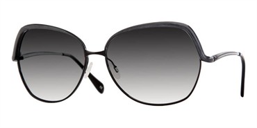 Oliver Peoples Sacha Sunglasses - Black Pearl with Black / Grey Gradient