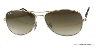 Ray-Ban 3362 001/51 Cockpit Sunglasses - Arista / Brown Gradient (59/14)