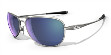 Revo Transom Titanium Sunglasses - Titanium / Cobalt Polarized