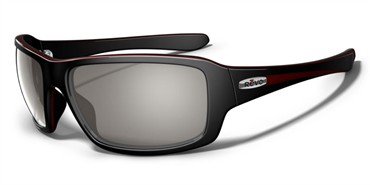 Revo Waypoint Sunglasses - Black with Brick Red / Graphite Polarized