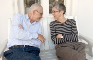 Yuri and Xenia Manin on October 10, 2010. (Photo courtesy of David Eisenbud)