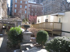 Cooper-Hewitt Museum Plants Trailer Park in Garden During Rennovations
