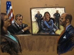 Gigi Jordan Courtroom Sketch