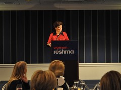 Marie Wilson at Saujani Breakfast