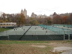 Central Park Tennis courts - no bubble