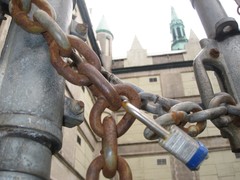 P.S. 109 Lock with Building in Background