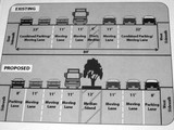 City Proposes Tree-Lined Median on Bowery to Protect Pedestrians from Manhattan Bridge Traffic
