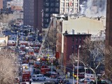 Chinatown Residents Return To Last Year's Fire-Ravaged Tenement(AP/Peter Morgan)