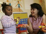 Survey Reveals Close to 80% o NYC Nannies Paid Off The Books((AP Photo/Mary Altaffer))