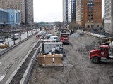 Long Construction Work Hours for West Thames Tire Swing Park Needed(DNAinfo/Josh Williams)