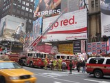 Fire in Times Square(DNAinfo/Serena Solomon)