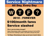 WTF? MTA Nixes Subway Ads Critical of Service Cuts, Michael Bloomberg