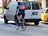 Enraged Bike Messenger Smashes in Car Windshield with Fists in Chelsea