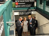 Mayor Michael Bloomberg Sports Hermes Tie, Filene's Socks to Fashion Week Kick-Off