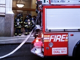 Fire Forces Evacuation of Office Building Where Cleaning Lady Was Murdered