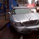 Car Jumps Curb In Upper East Side(DNAinfo/Gabriela Resto-Montero)