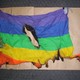 Rainbow Flag Burned, Left Outside LGBT Center in West Village(Lesbian Gay Bisexual Trangender Community Center of New York City)