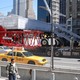 Tractor Trailer Hauling Crane Part Strikes Liberty Street Pedestrian Bridge(DNAinfo/ Josh Williams)