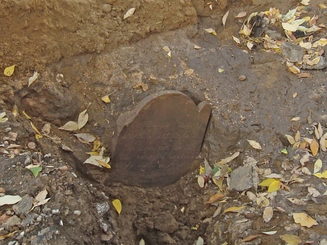 Tombstone found in Washington Square Park Dating Back to 1799