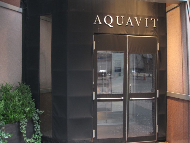 Aquavit Restaurant in Midtown Manhtattan